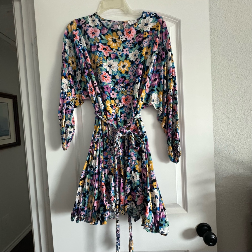 Storia Floral Mini Dress - Multicolor
